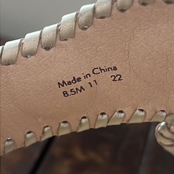 Jack Rogers Espadrille Slide Wedge Sandals Size Womens 8.5 - Picture 14 of 14